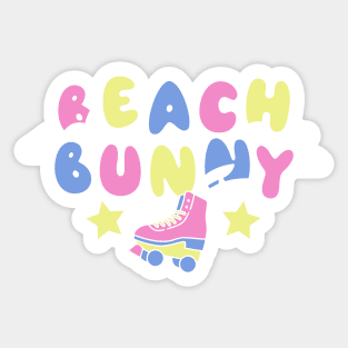 Beach Bunny Merch Beachbunny Quad Skates Sticker